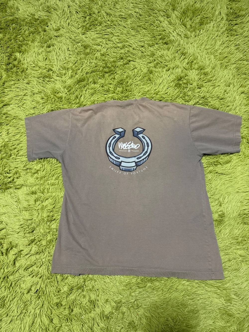 Vintage Mossimo Graphic T-shirt Size XL Sun Faded Brown